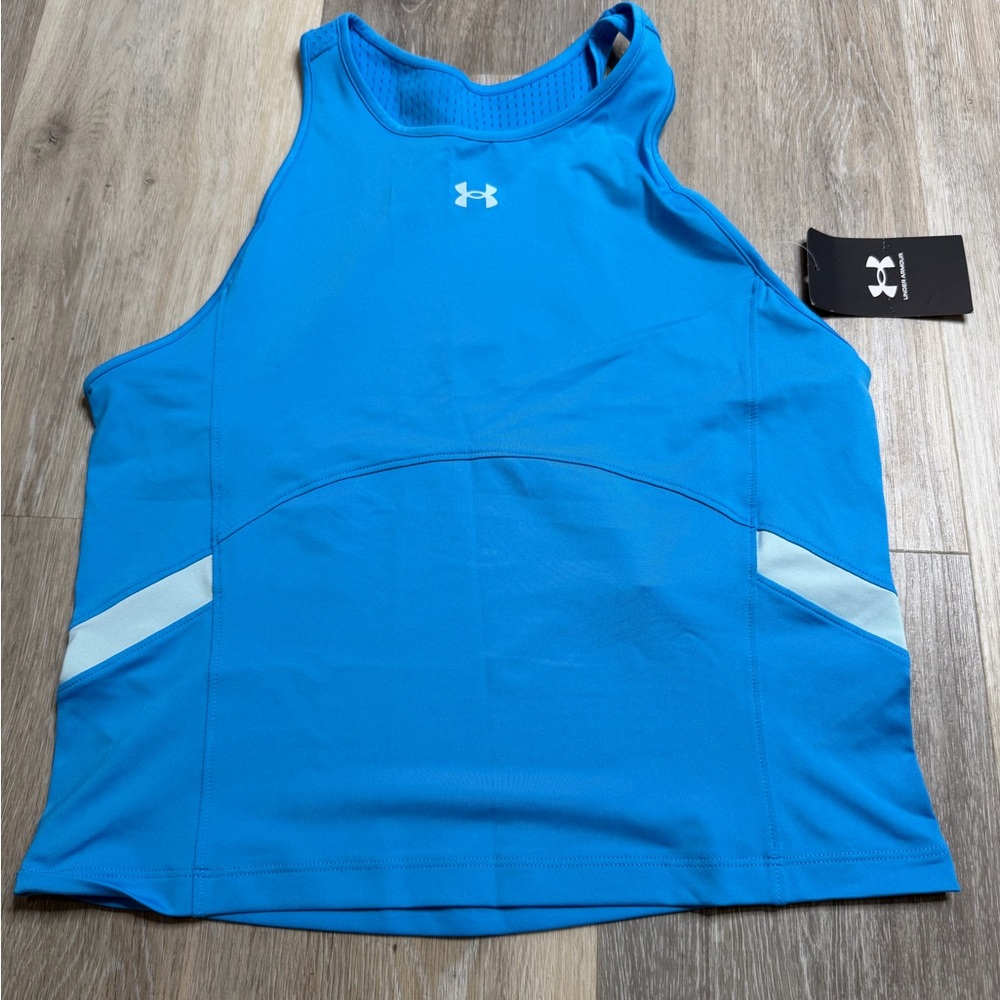 Under Armour Capri Blue Women's Athletic Tank Top